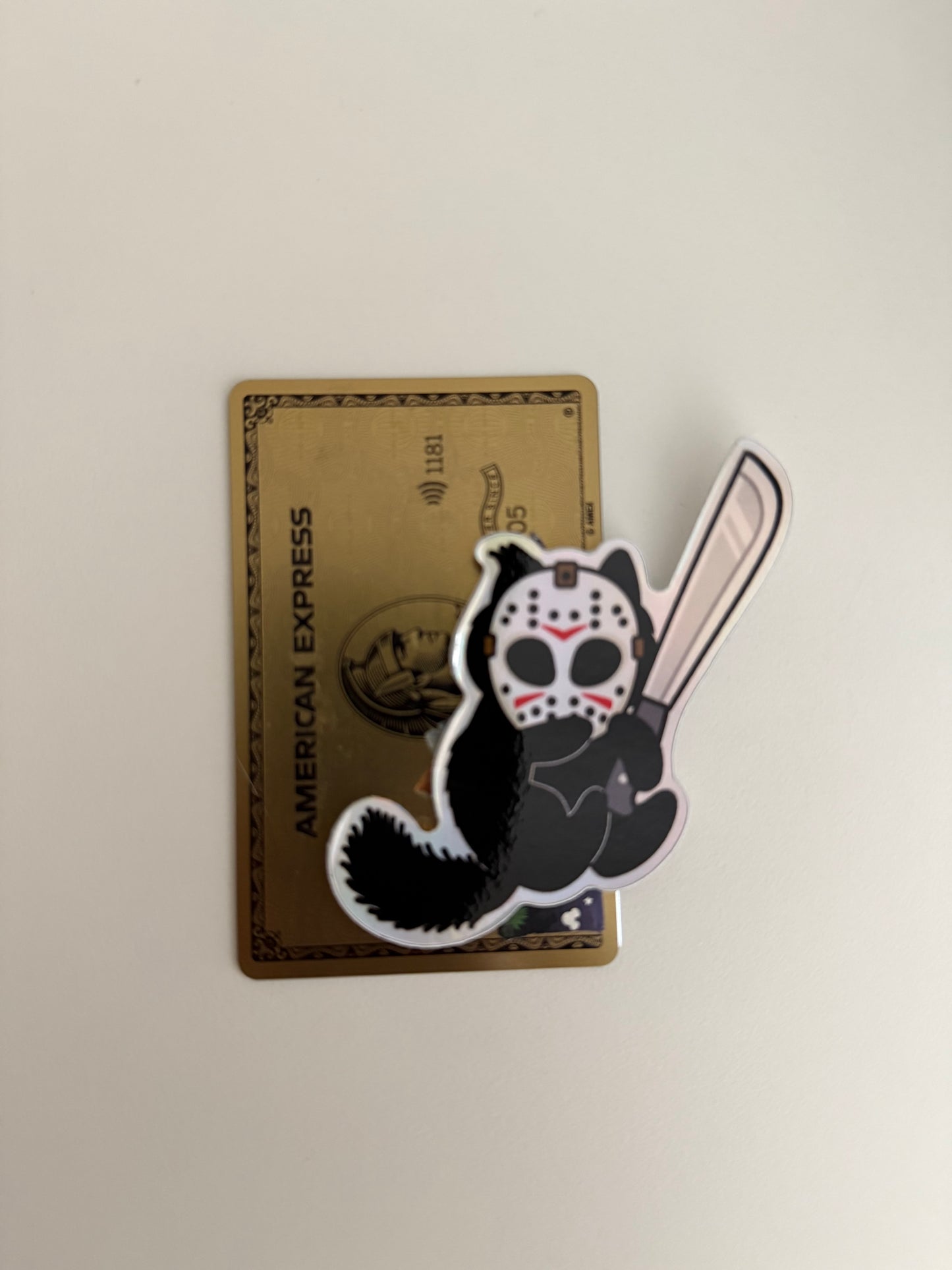 Killer Kitties Buy All Bundle - Freddy & Jason Cats – Halloween Cute Horror Movie Stickers for Spooky Season Fans