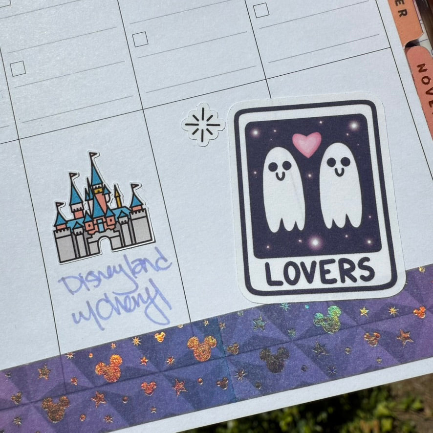 Kawaii Tarot and Ouija Decorative Sticker Sheet