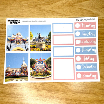 DLR 70th Anniversary Photo Mini Kit for Planners
